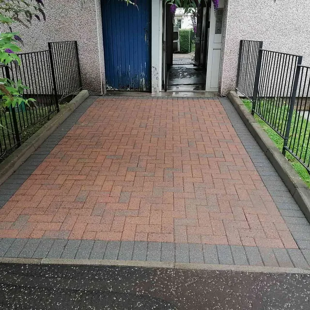 entrance pressure washing